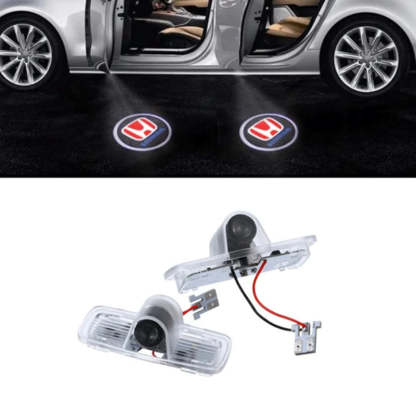 Set Of 2 Honda Car Door Lights-Car Door Sills