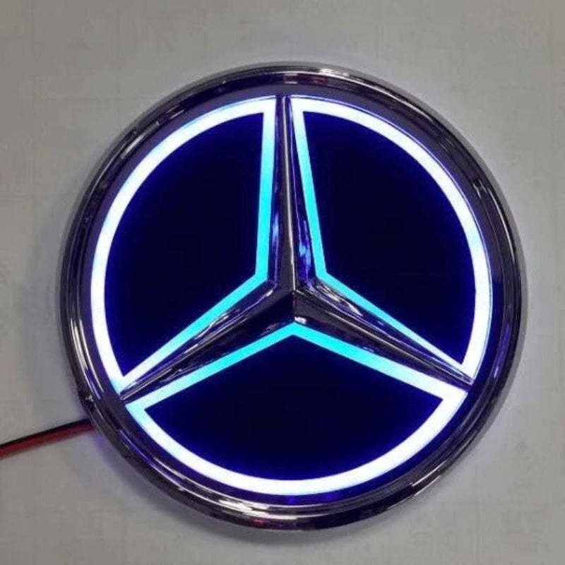 Mercedes Logo Badge Tail LED Light-Car Door Sills