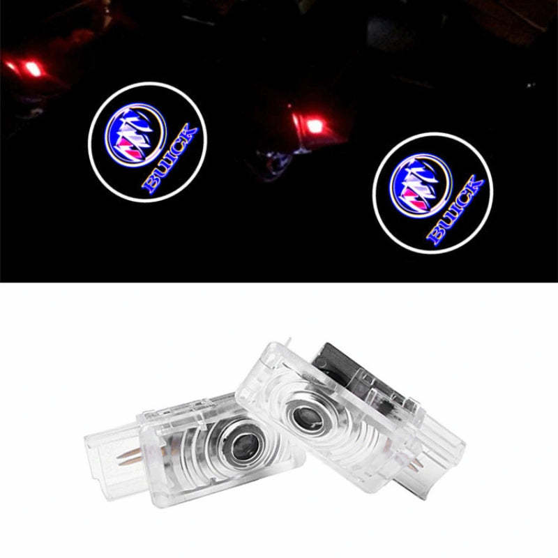 Set Of 2 Buick Car Door Lights-Car Door Sills