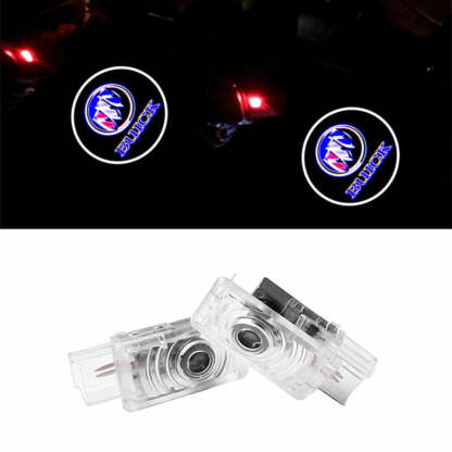 Set Of 2 Buick Car Door Lights-Car Door Sills