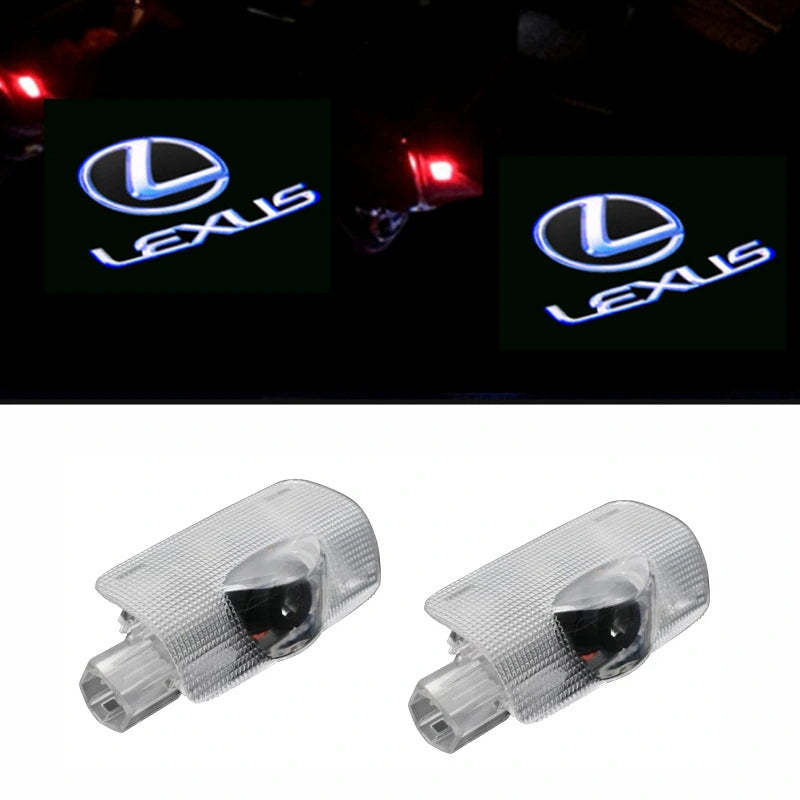 Set Of 2 Lexus Door Projector Light-Car Door Sills