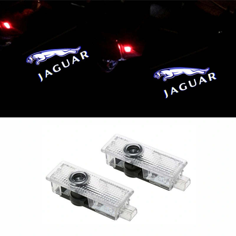 Set Of 2 Jaguar Car Door Light-Car Door Sills