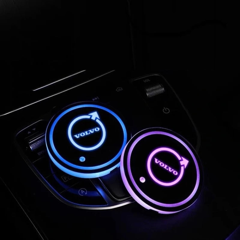 Volvo Car Cup Holder Lights-Car Door Sills