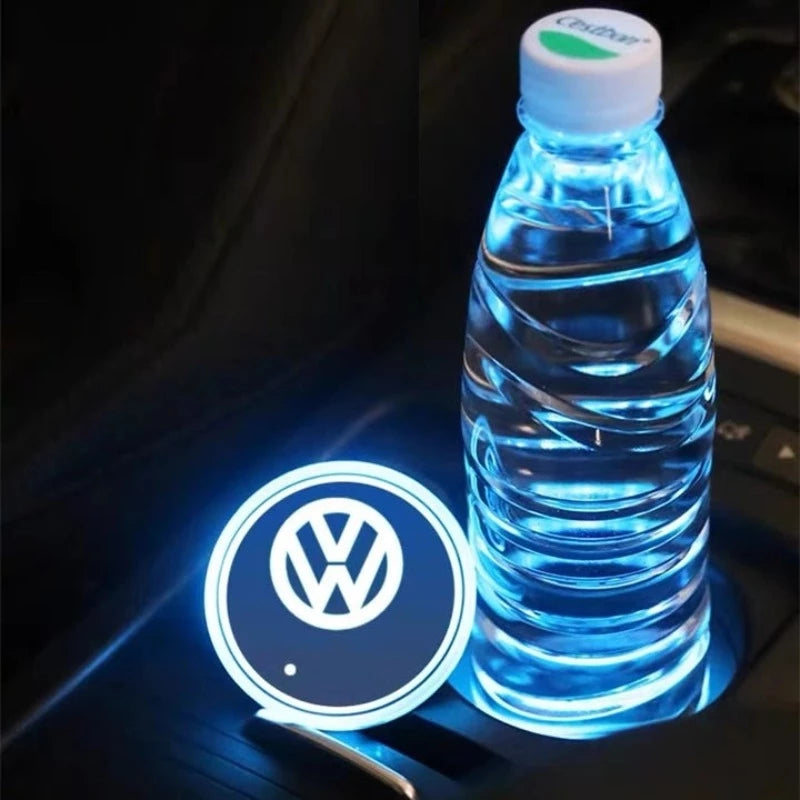 VW Car Cup Holder Lights-Car Door Sills