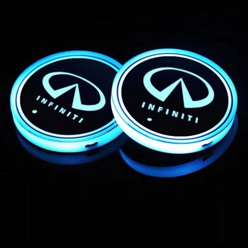 Infiniti Car Cup Holder Lights-Car Door Sills