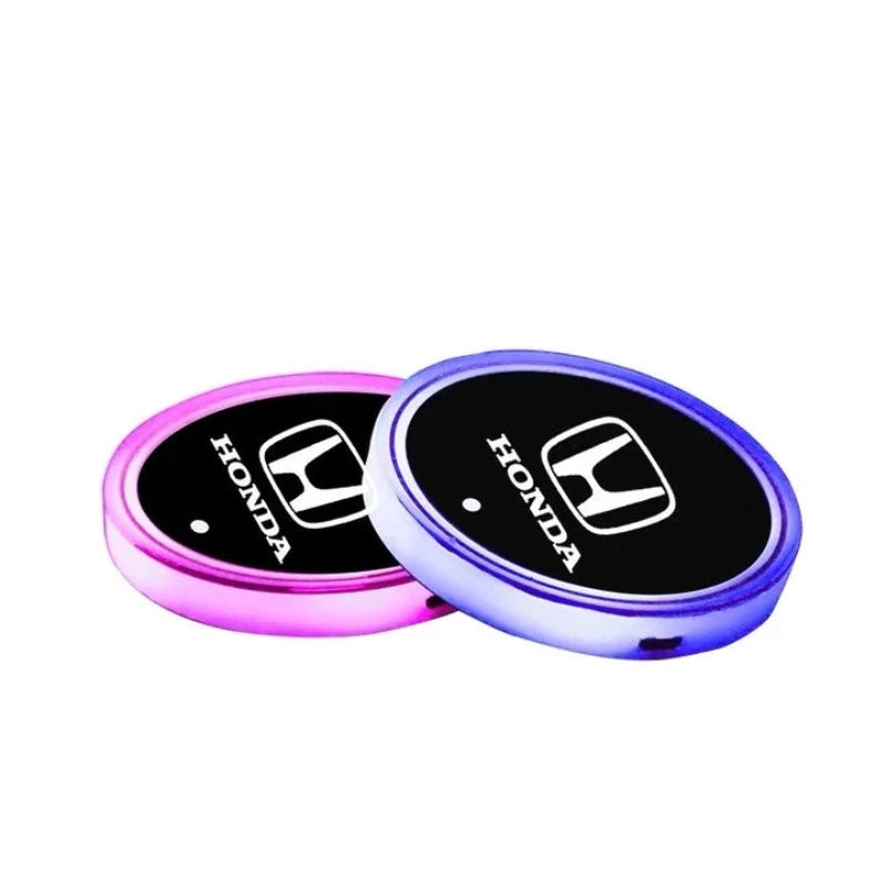 Honda LED Car Cup Holder Lights-Car Door Sills