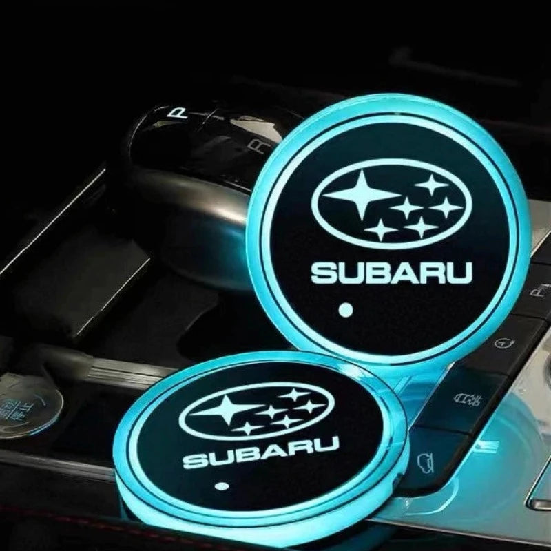 Subaru Car Cup Holder Lights-Car Door Sills