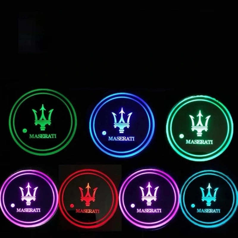 Maserati Car Cup Holder Lights-Car Door Sills