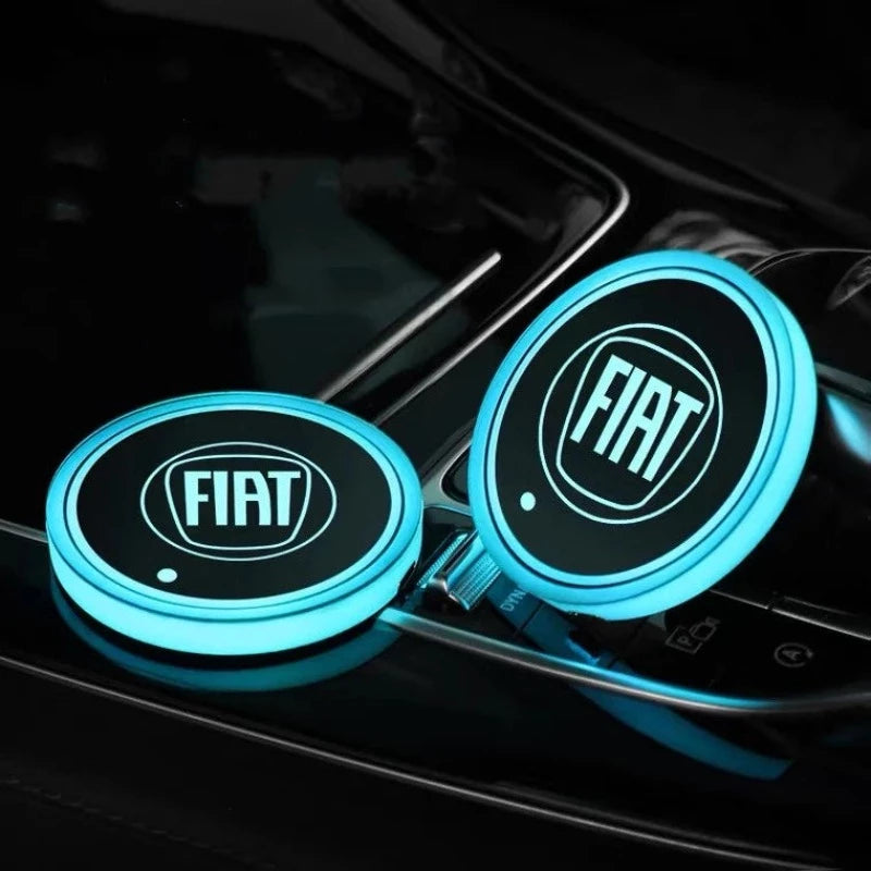 FIAT Car Cup Holder Lights-Car Door Sills