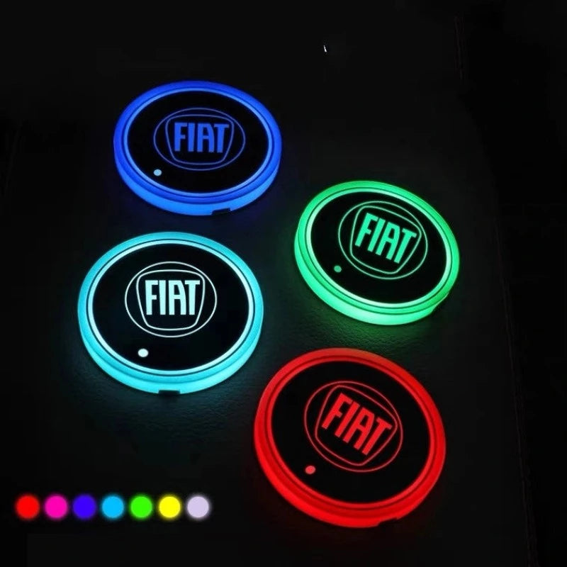FIAT Car Cup Holder Lights-Car Door Sills