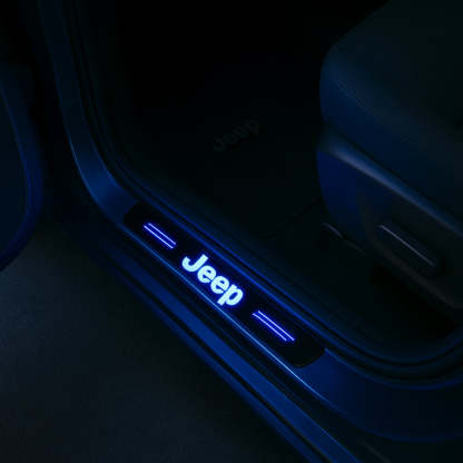 LED Illuminated Door Sills-Car Door Sills