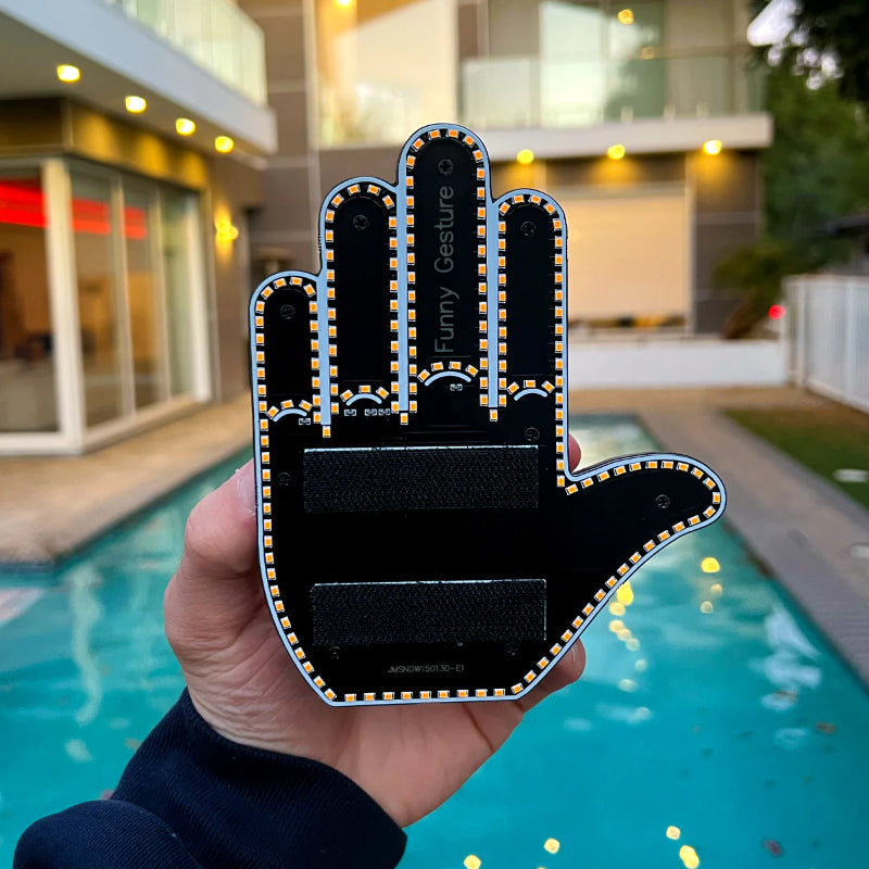 LED Gesture Control Car Sign-Car Door Sills