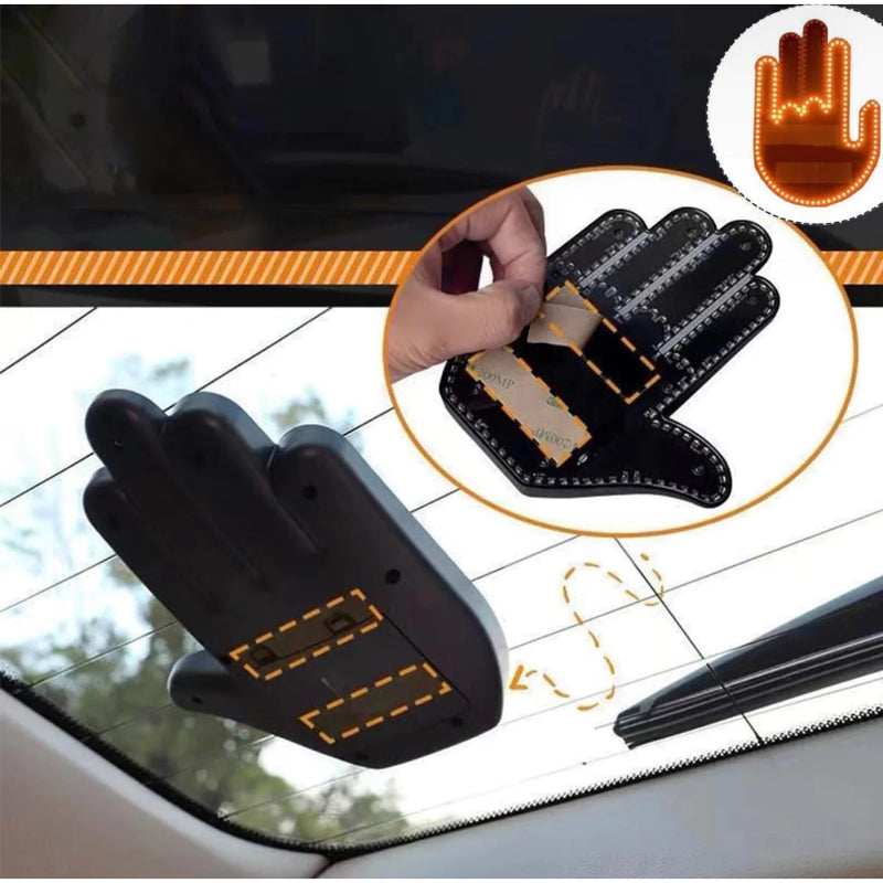 LED Gesture Control Car Sign-Car Door Sills