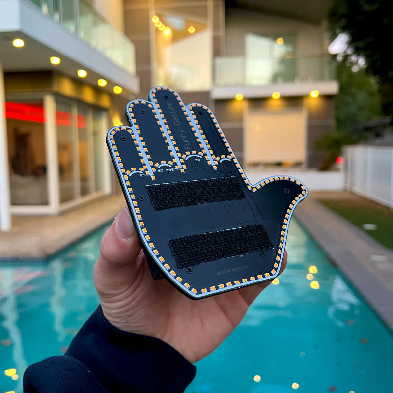 LED Gesture Control Car Sign-Car Door Sills