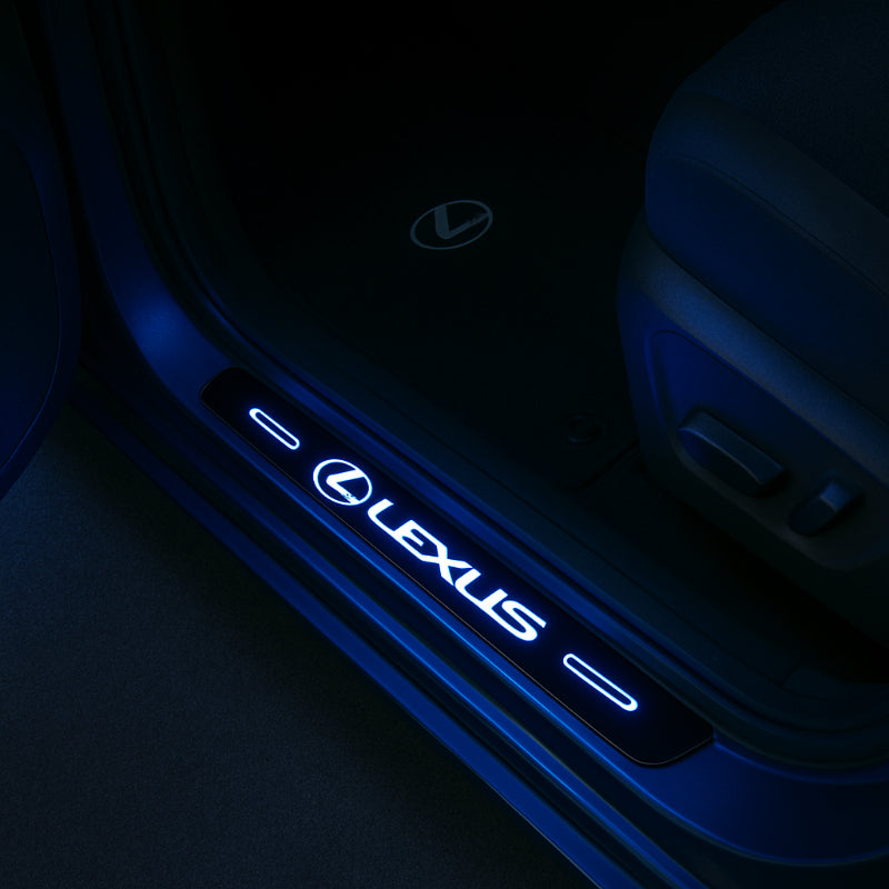 LED Illuminated Door Sills-Car Door Sills