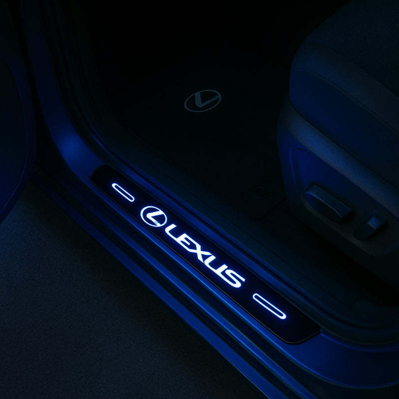 LED Illuminated Door Sills-Car Door Sills