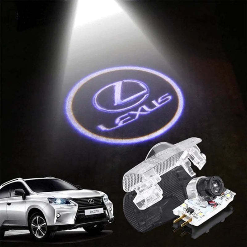 Set Of 2 Lexus Door Projector Light-Car Door Sills