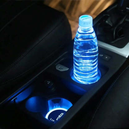Lincoln Car Cup Holder Lights-Car Door Sills