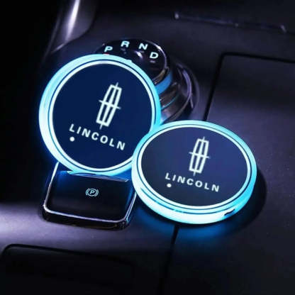 Lincoln Car Cup Holder Lights-Car Door Sills