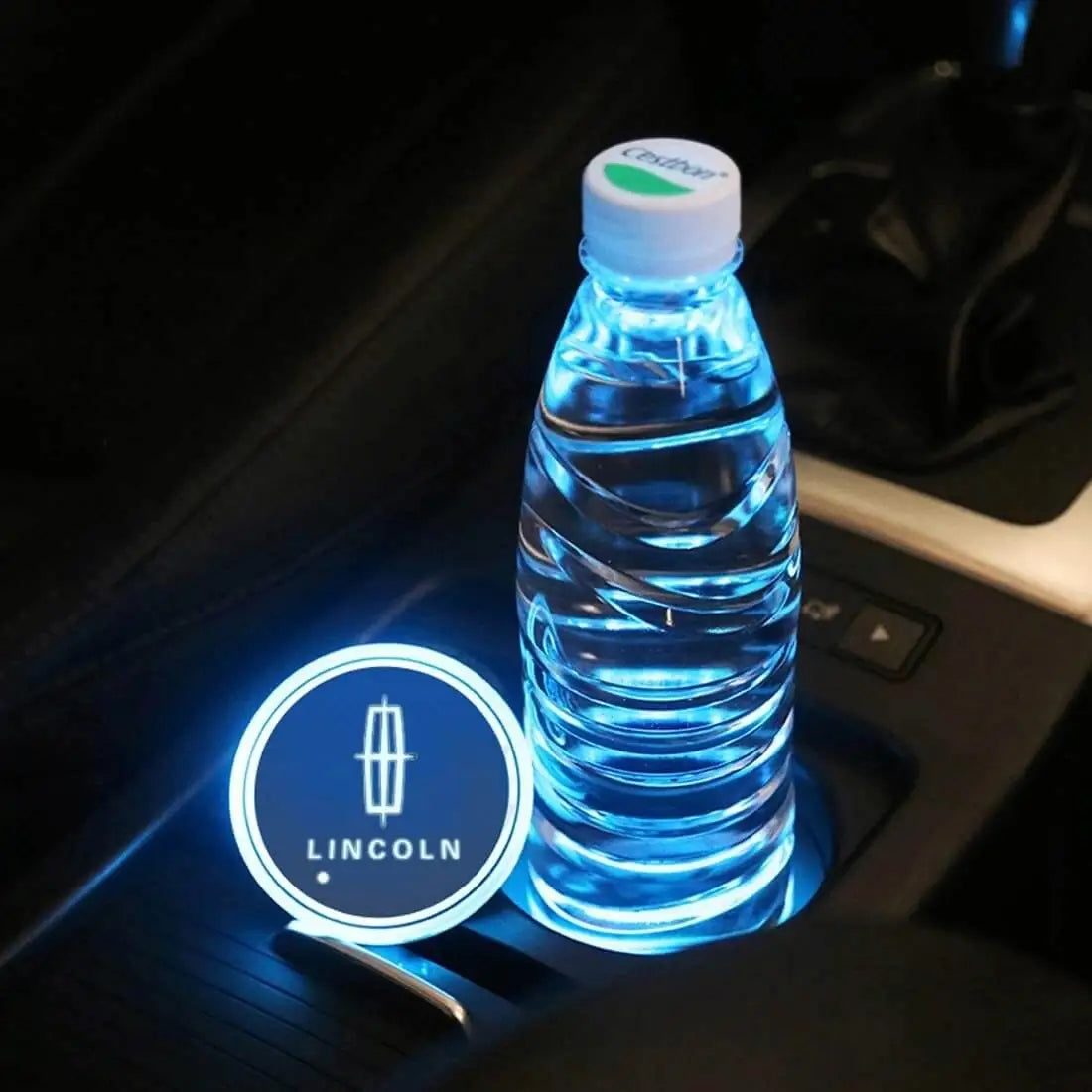 Lincoln Car Cup Holder Lights-Car Door Sills