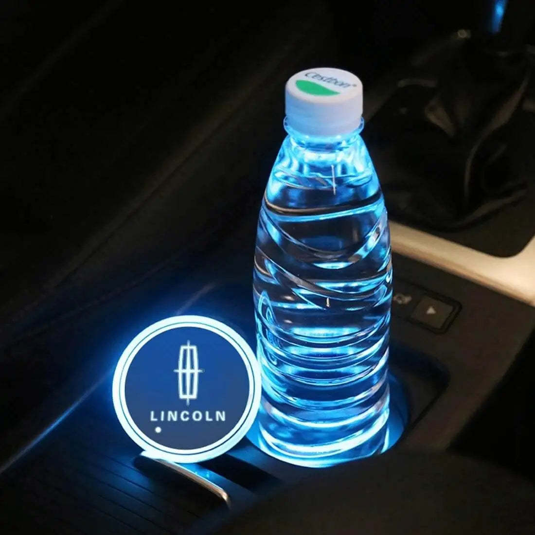 Lincoln Car Cup Holder Lights-Car Door Sills