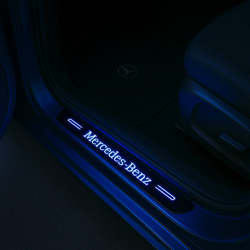 LED Illuminated Door Sills-Car Door Sills