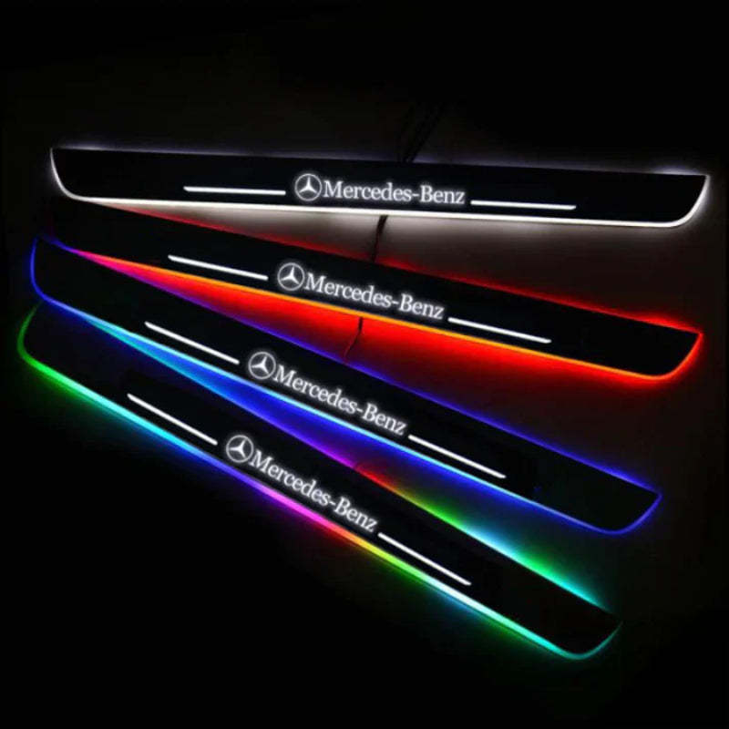 Custom Deluxe Illuminated Led Car Door Sill Lights-Car Door Sills