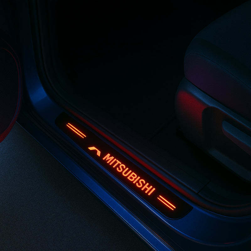 LED Illuminated Door Sills-Car Door Sills