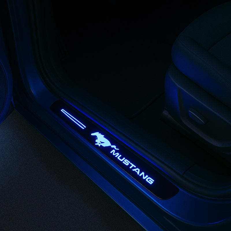 LED Illuminated Door Sills-Car Door Sills