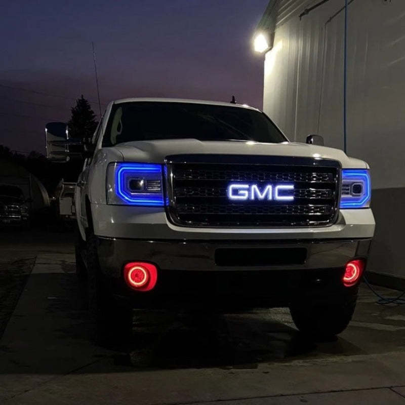 LED Lights For GMC Emblem-Car Door Sills