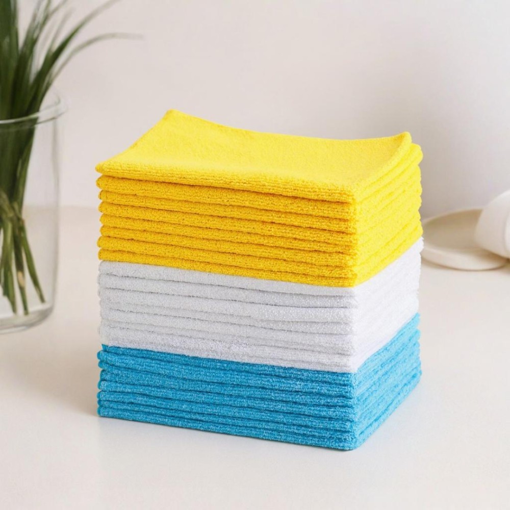 Non Abrasive Microfiber Cleaning Cloths 