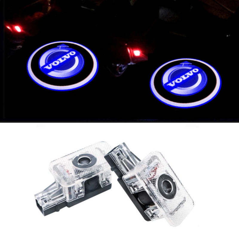 Set Of 2 Volvo Car Door Lights-Car Door Sills