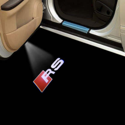 Set Of 2 Audi Door Projector Light-Car Door Sills