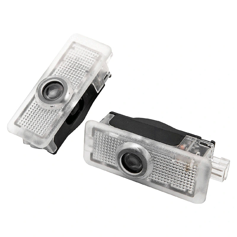 Set Of 2 Benz Mercedes Door Light Logo-Car Door Sills