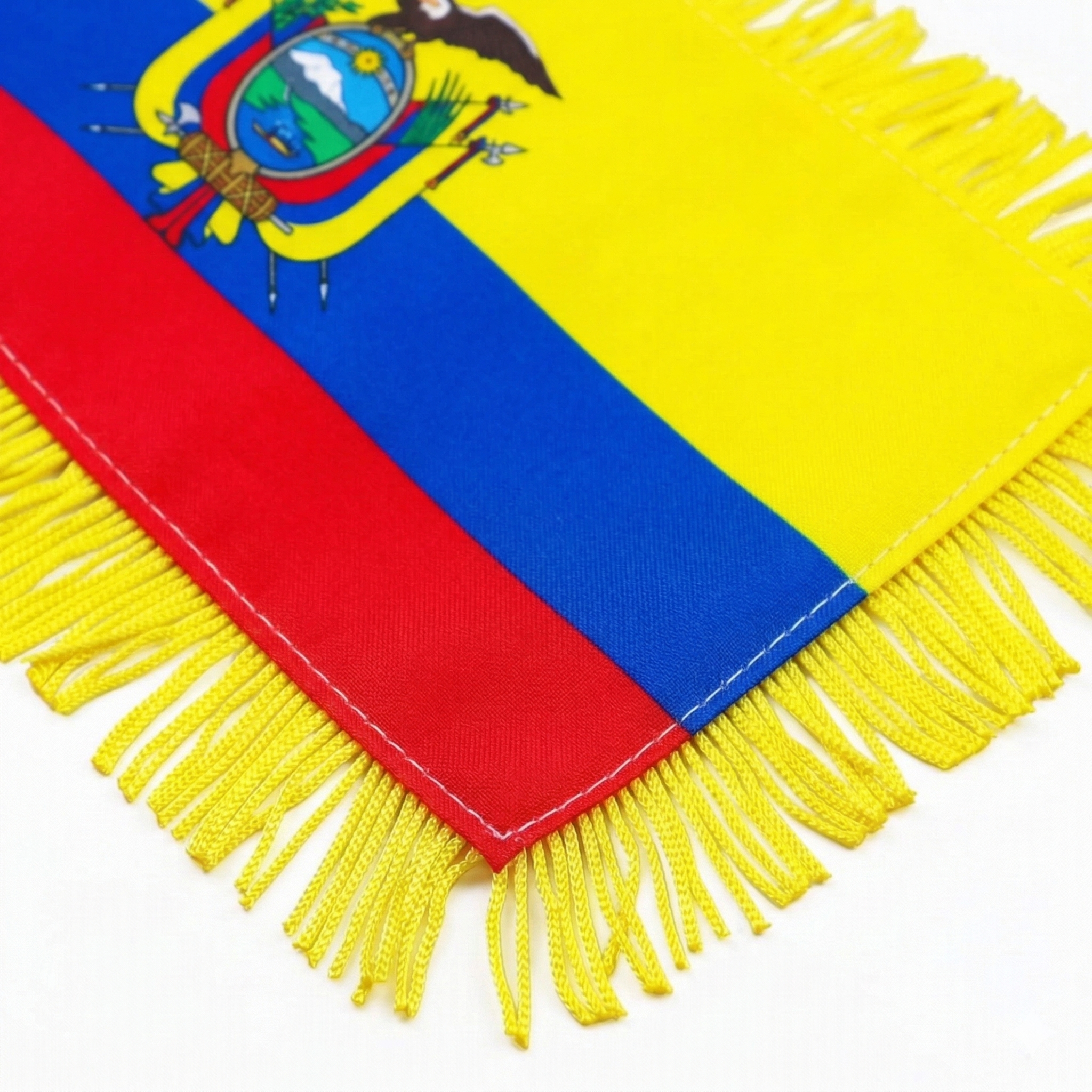 Official FIFA 2026 Ecuador Car Window Mini Decorative Flag