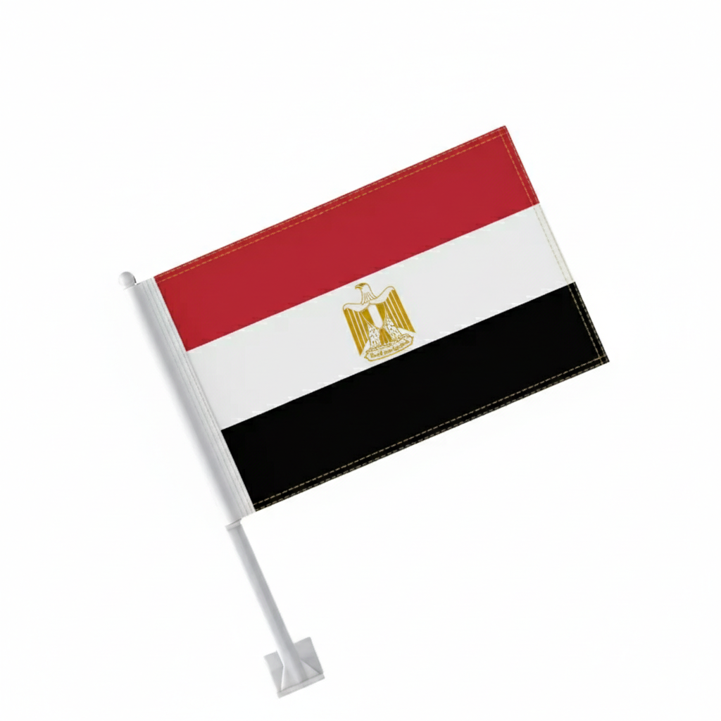 Official FIFA 2026 Egypt Car Flag