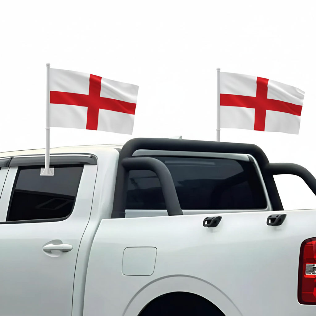 Official FIFA 2026 England Car Flag