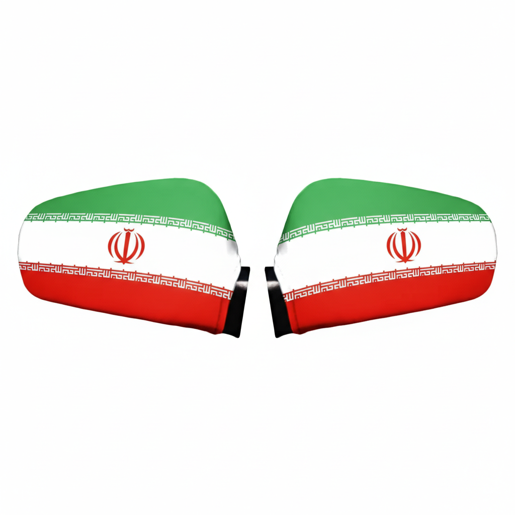 Official FIFA 2026 Iran Car Mirror Flag