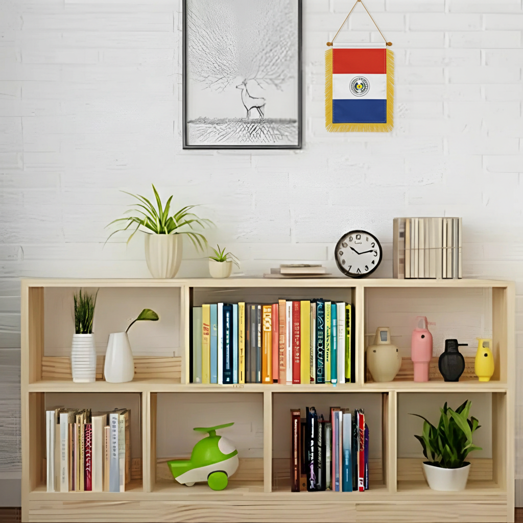 Official FIFA 2026 Paraguay Car Window Mini Decorative Flag