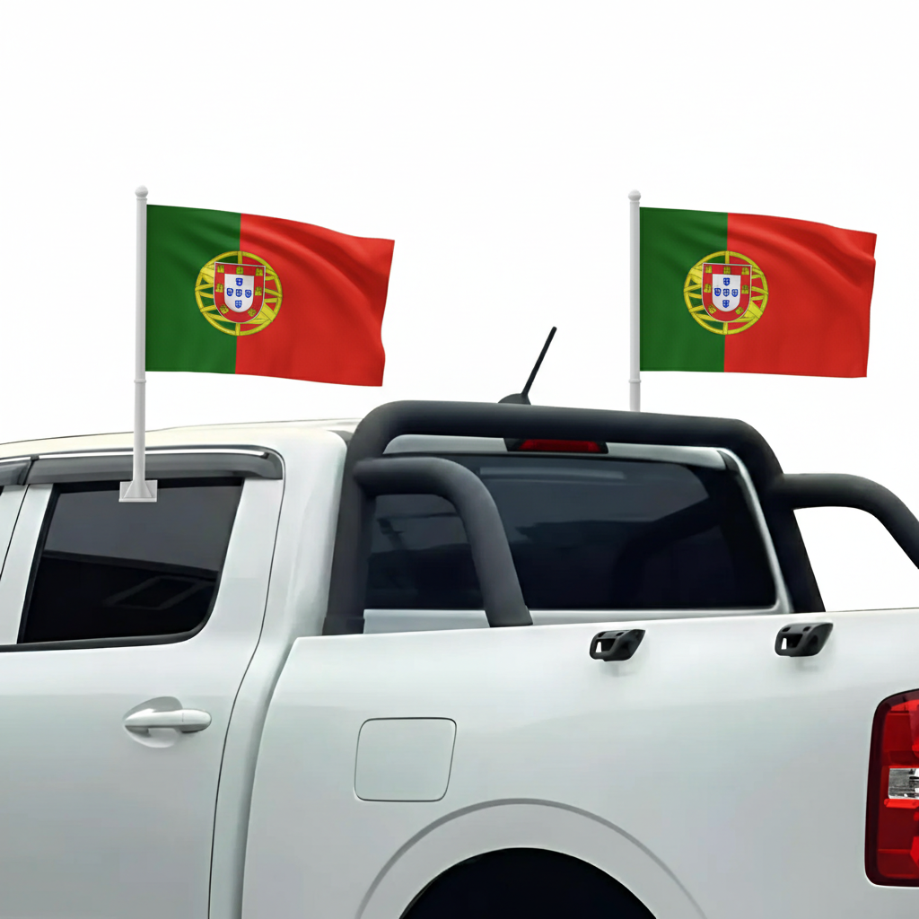 Official FIFA 2026 Portugal Car Flag