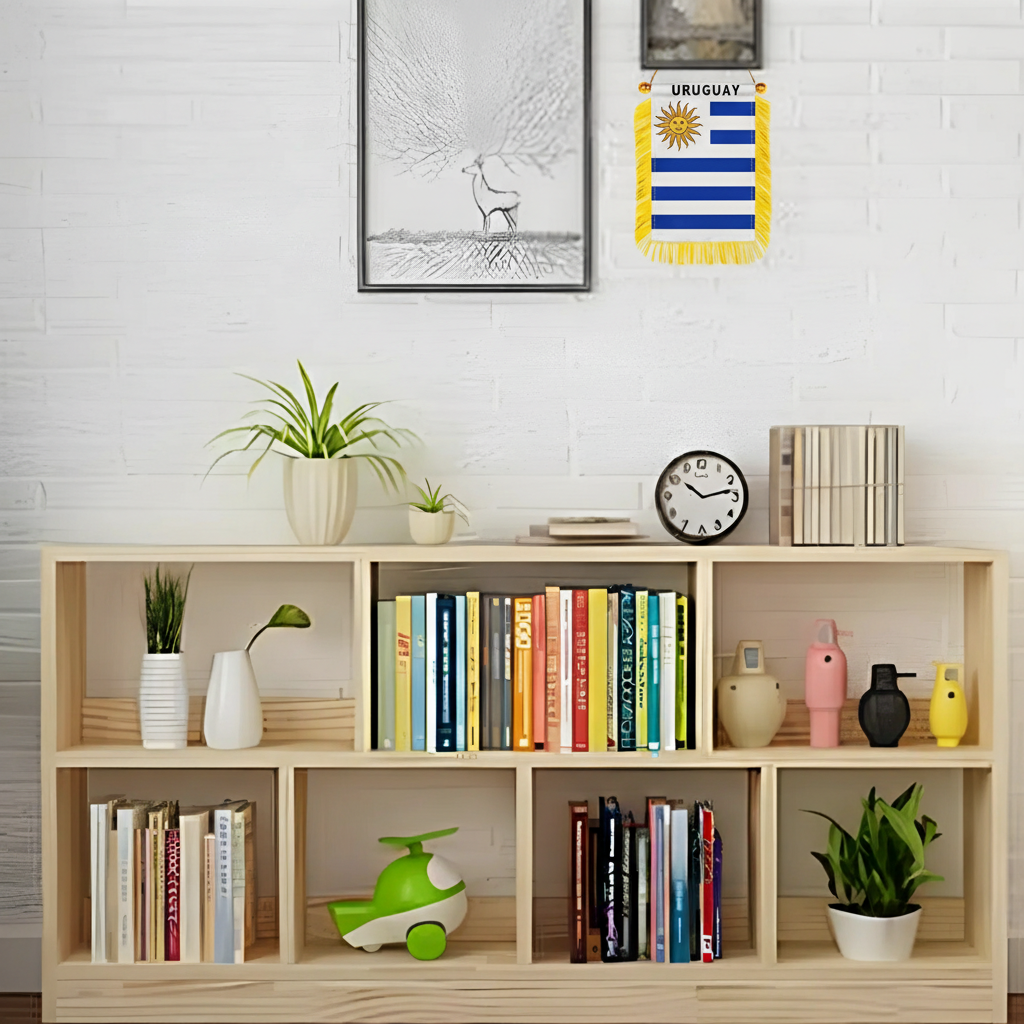 Official FIFA 2026 Uruguay Car Window Mini Decorative Flag