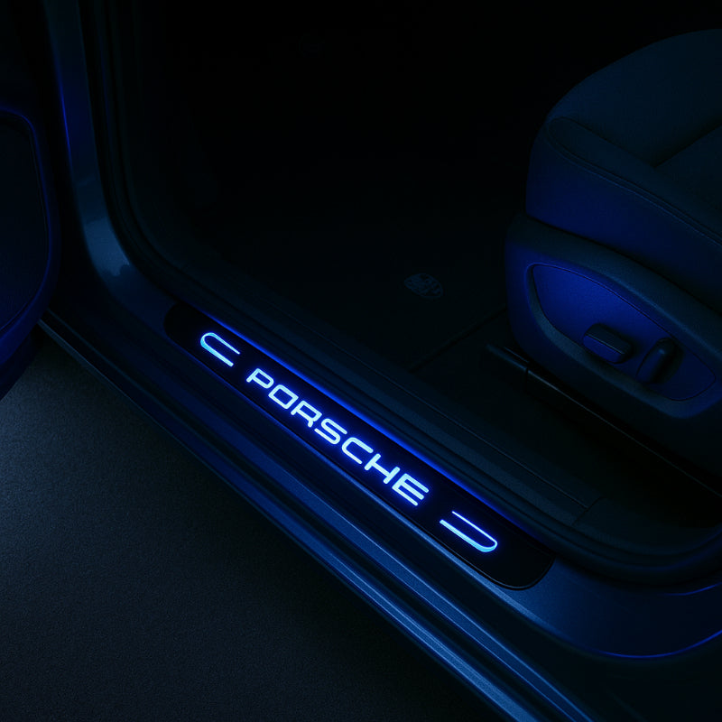 LED Illuminated Door Sills-Car Door Sills
