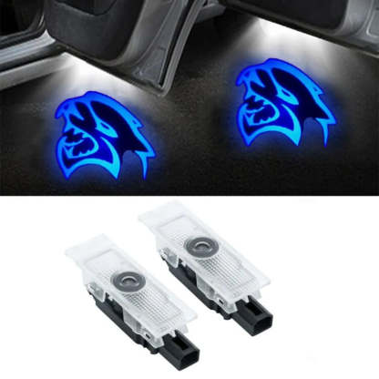 Blue Hellcat Car Door Light-Car Door Sills