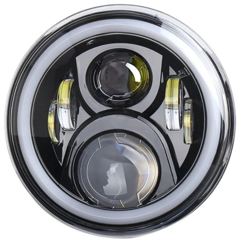 Set Of 2 RGB Headlights For Jeep Wrangler-Car Door Sills