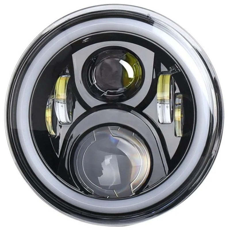 Set Of 2 RGB Headlights For Jeep Wrangler-Car Door Sills