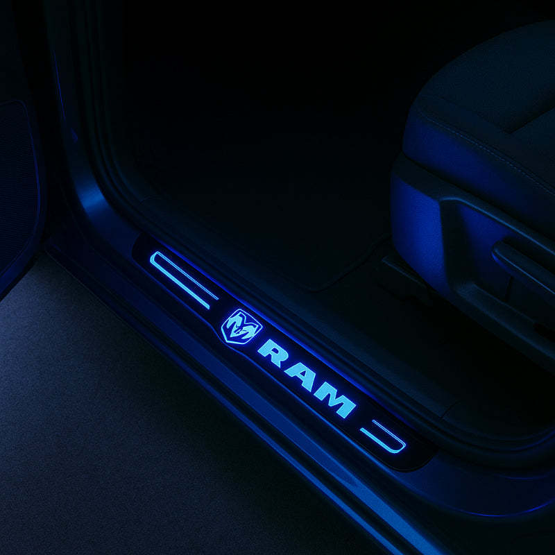 LED Illuminated Door Sills-Car Door Sills