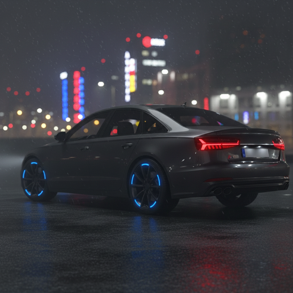 Reflective Car Stickers For Night Drive Safety And Vehicle Visibility