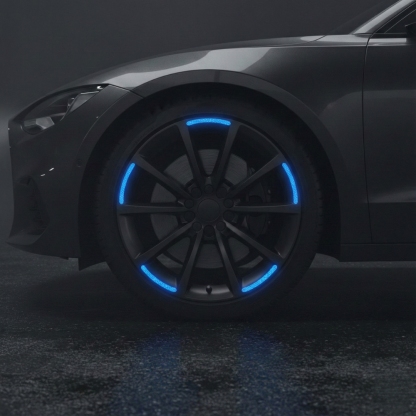 Reflective Car Stickers For Night Drive Safety And Vehicle Visibility