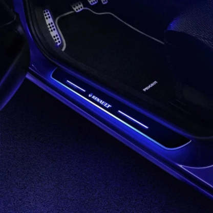 LED Wireless Illuminated Renault Door Sills-Car Door Sills