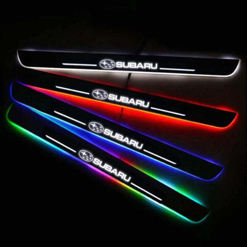 Custom Deluxe Illuminated Led Car Door Sill Lights-Car Door Sills